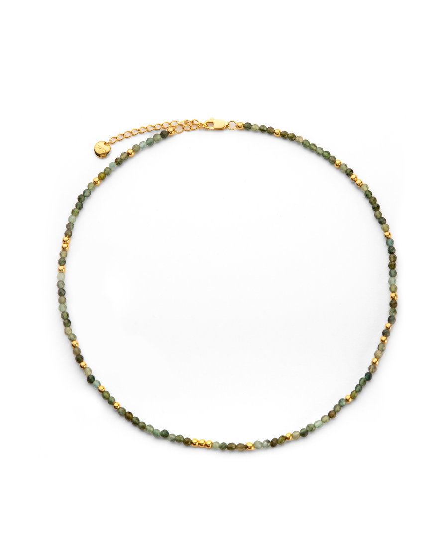 The Earth Necklace - Green Tourmaline