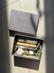 Nurture & Bloom - Rainbow Moonstone, Rose Quartz, Unakite & Selenite